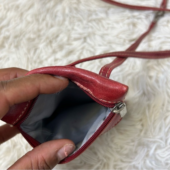 ◾️Columbian Leather Shoulder Strap Coin Purse Bag - Picture 4 of 6